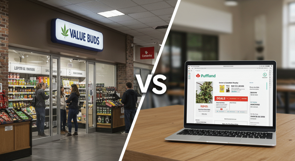 A graphic showcasing the top online grocery stores in the US, featuring logos and names of popular retailers.